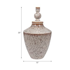 LINTONLAKE WHITE VASE 23 (IN) 9