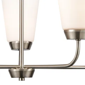 Winslow 25'' Wide 5-Light Chandelier - Brushed Nickel 4