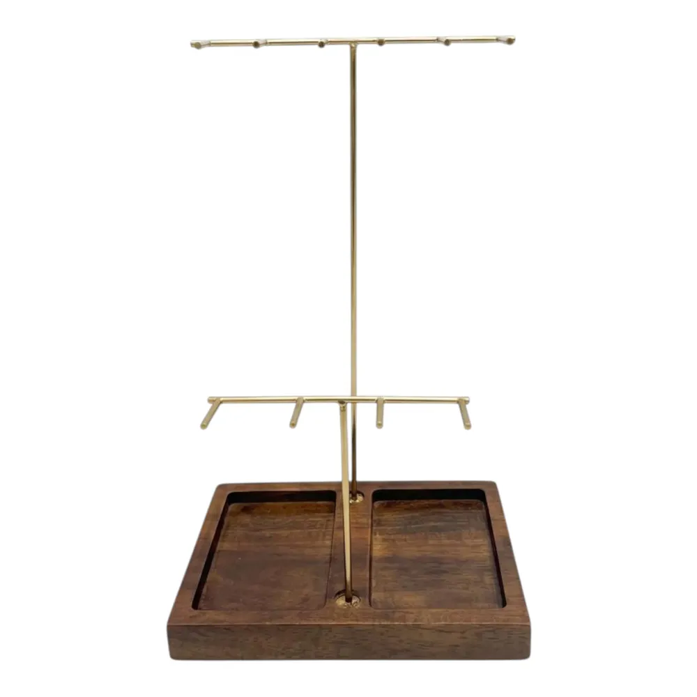 GAIGECREST BROWN JEWELRY STAND 13 (IN)