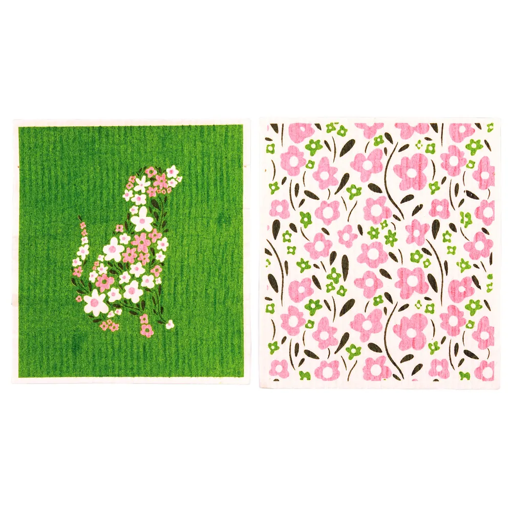 Petals & Paws blu Eco Sponge Cloth (Set of 2)