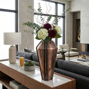 TILTONCROSS BRONZE VASE 17 (IN) 12