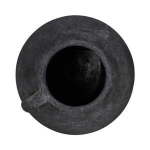 CORBINFORD BLACK VASE 12 (IN) 7