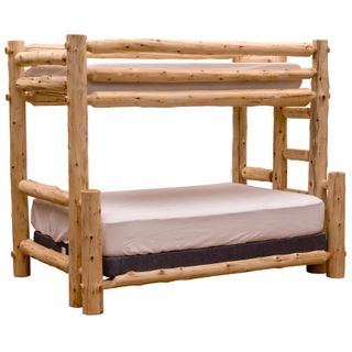 Voyageur Bunk Bed - Double/Single - Ladder Left - Natural