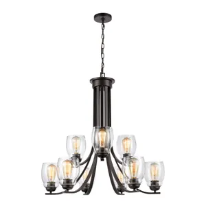 Calistoga 30.5'' Wide 9-Light Chandelier - Oil Rubbed Bronze 1