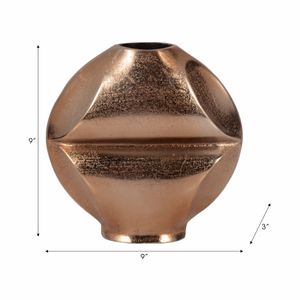 FORBESDALE GOLD VASE 9 (IN) 9