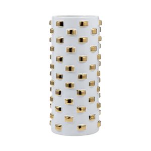 DASHCLIFF WHITE VASE 15 (IN) 4
