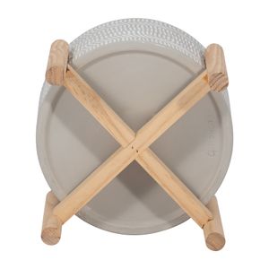 MIABROOK IVORY PLANTER 6 (IN) 8