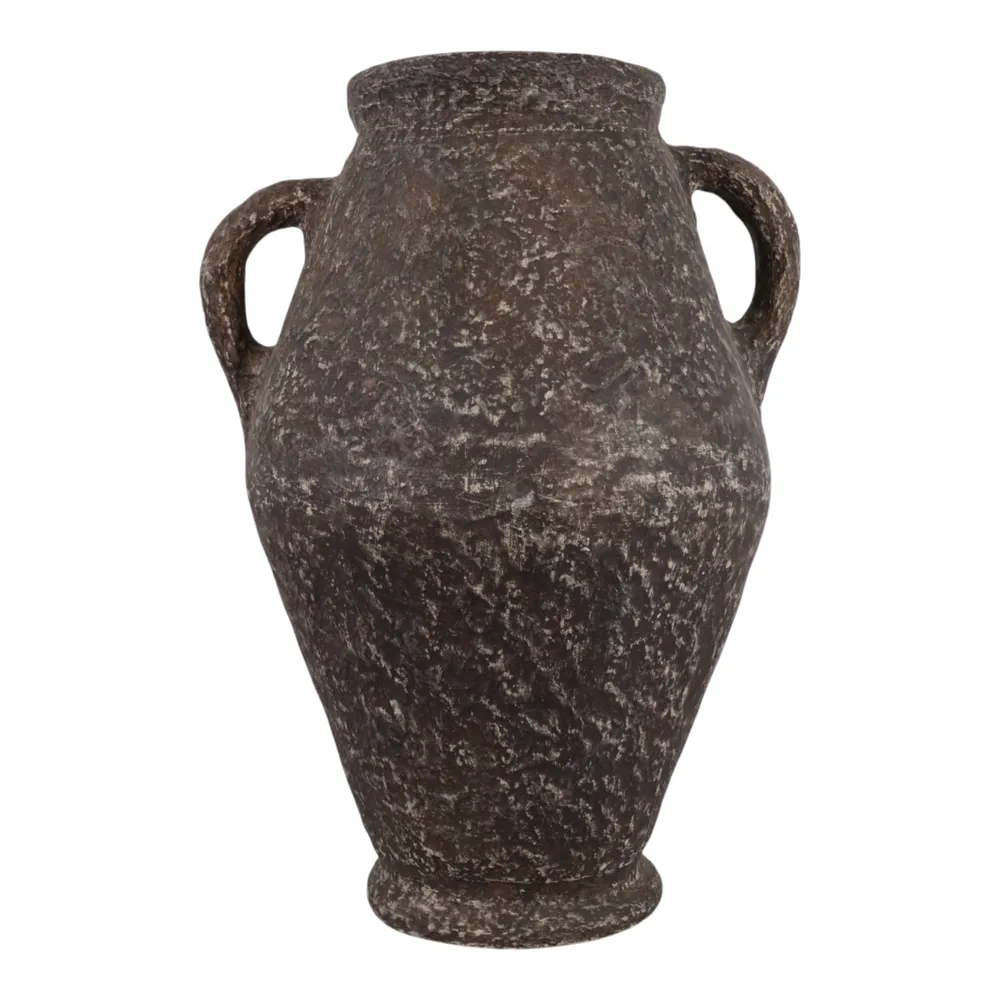 NATESTONE BROWN VASE 31 (IN)