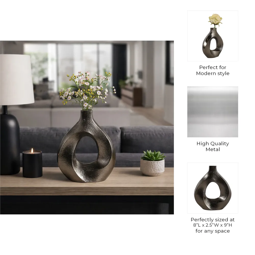 GRANGERROSE BRONZE VASE 9 (IN)