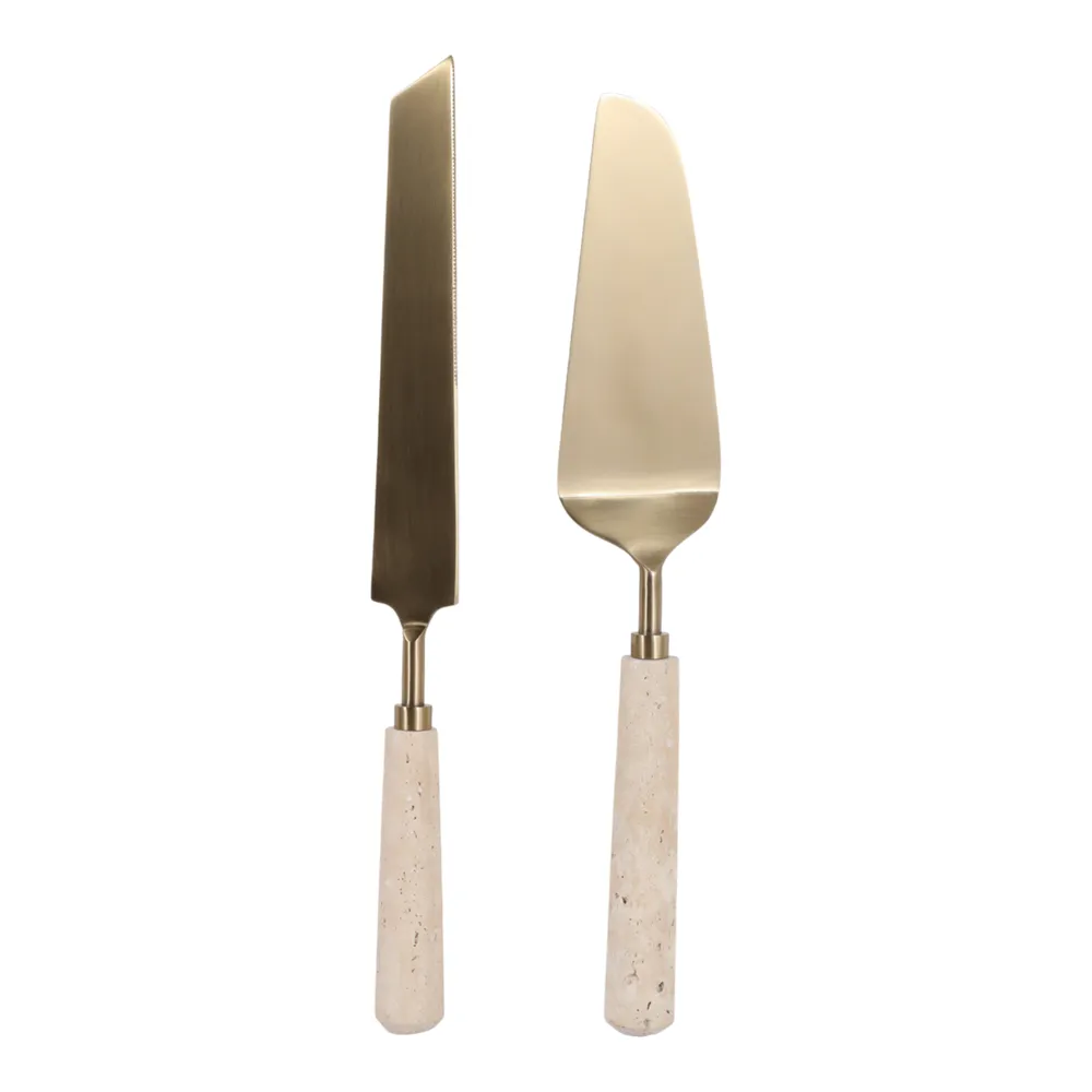 ARMONBURN SET OF 2 TAN SERVEWARE 1 (IN)