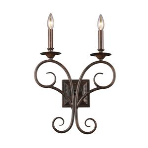 Gloucester 17.5'' High 2-Light Sconce - Weathered Bronze 1