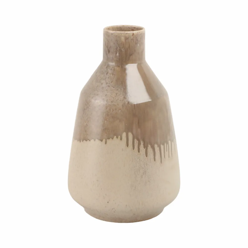 SAGEWELL BROWN VASE 12 (IN)