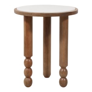 BELLWORTH WHITE TABLE 23 (IN) 1