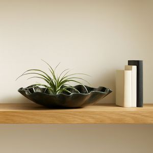 WAYLANDCROSS GREEN BOWL 4 (IN) 12