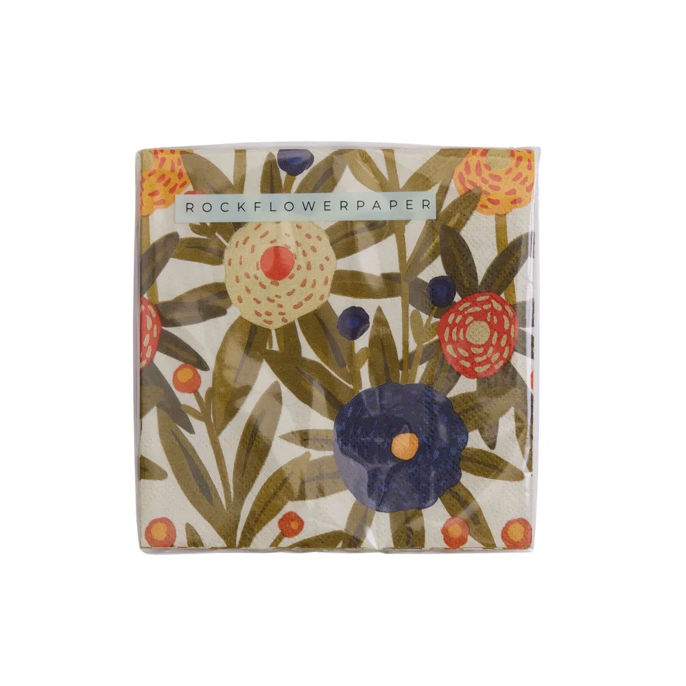 Harvest Sunshine Paper Cocktail Napkins (Pack of 25)