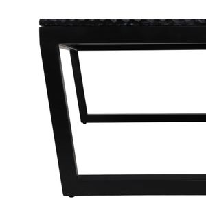 DRAKECLIFF BLACK COFFEE TABLE 17 (IN) 6