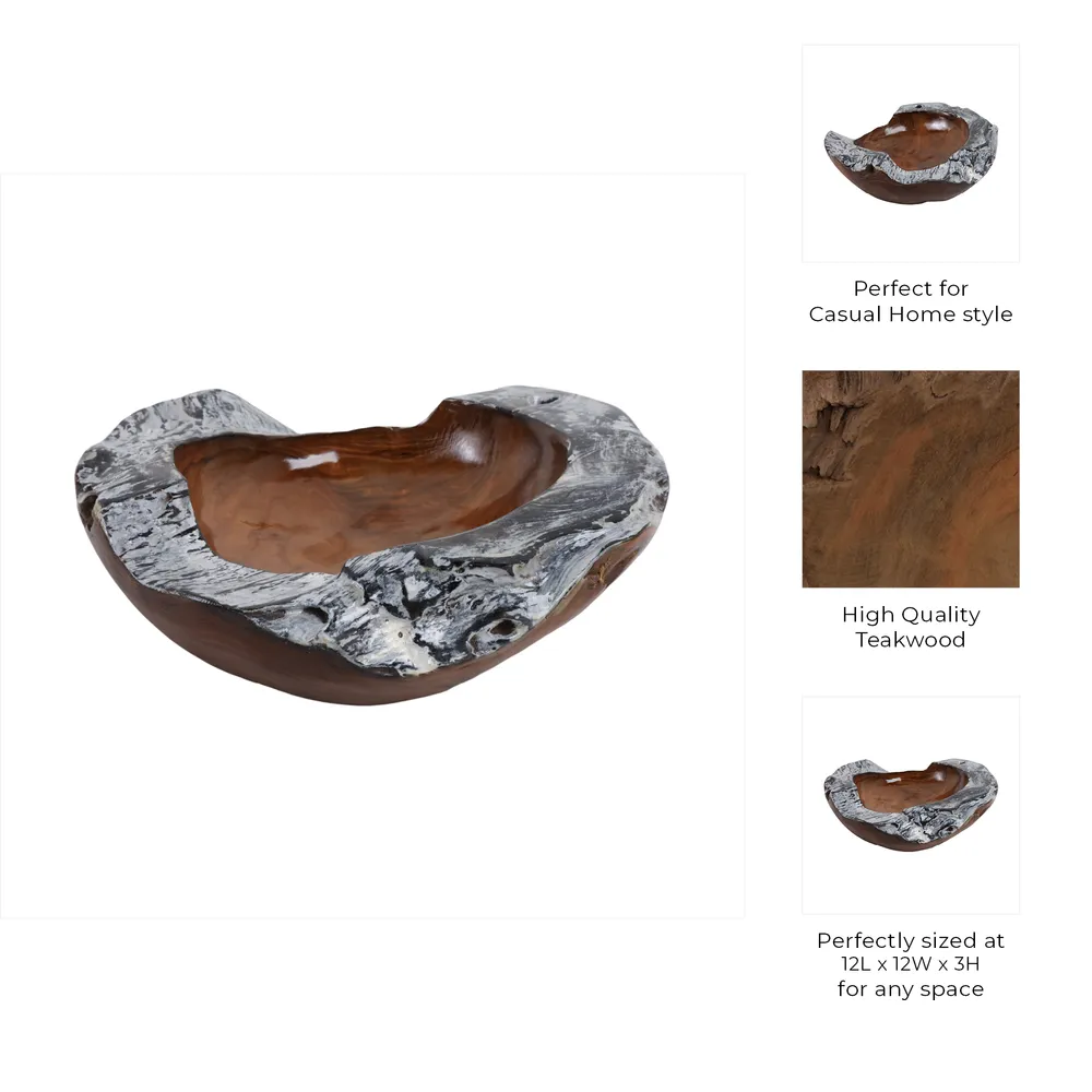 EATONFIELD BROWN BOWL 3 (IN)