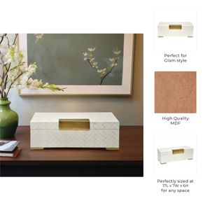 CHILTONOAK IVORY BOX 6 (IN) 11