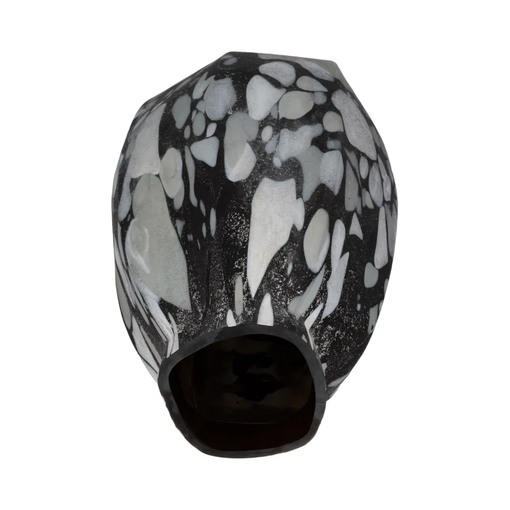 GAIGEMILL GRAY GLASS VASE 20 (IN)