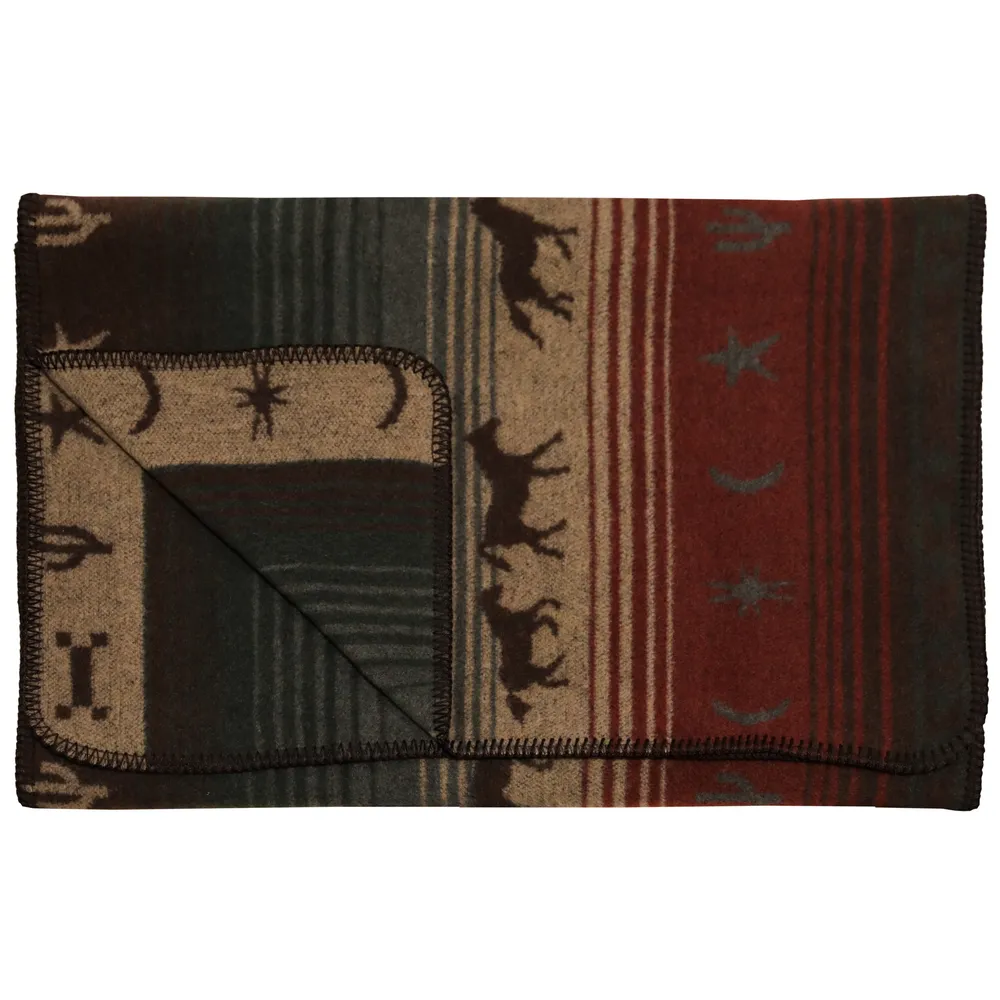 Mustang Canyon III Bedscarf - King