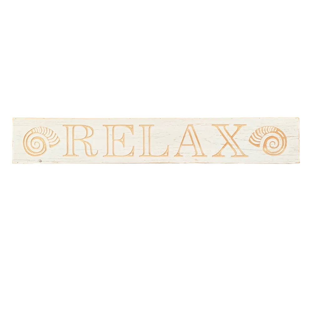 31-1/2" RELAX WALL SIGN