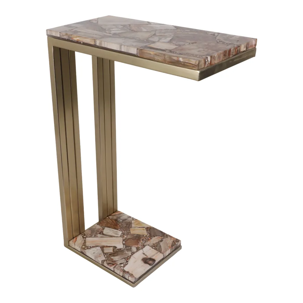 ALDENPORT GOLD TABLE 24 (IN)