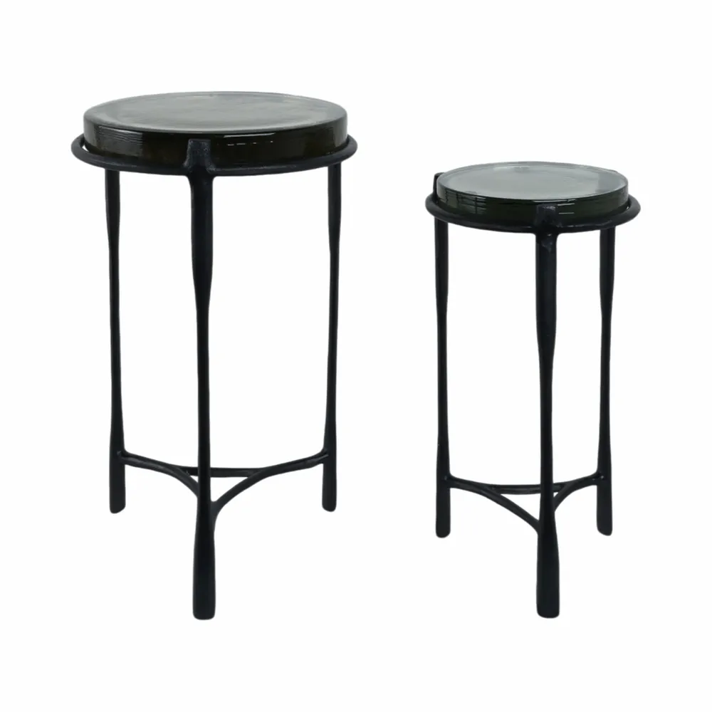 EDGARWIND SET OF 2 GRAY TABLE 26 (IN)