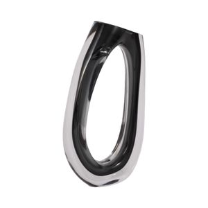 ELWYNMILL BLACK GLASS VASE 13 (IN) 4