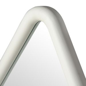 Diamond Wall Mirror - Whitewash 4