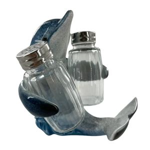 5-1/2" DOLPHIN SALT & PEPPER SET 1