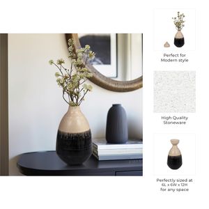 JANERUN IVORY VASE 12 (IN) 9