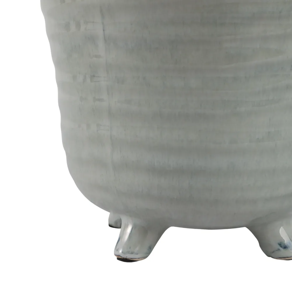 REXDALE SET OF 2 BLUE PLANTER 6 (IN)