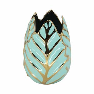 COLEHAM GREEN VASE 8 (IN) 1
