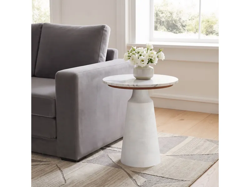 Lirio Side Table White 8