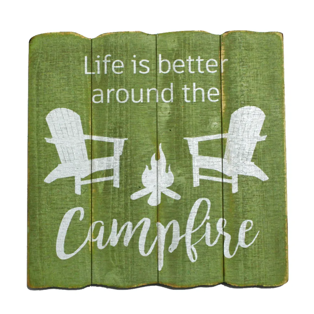 15-3/4" CAMPFIRE SIGN