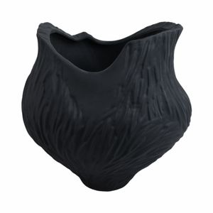 THORNTONPARK BLACK VASE 16 (IN) 5