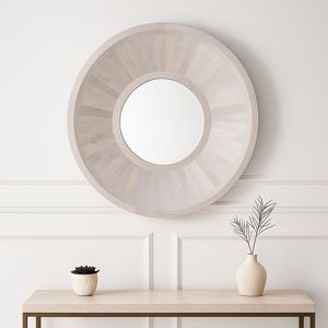 BONDSIDE IVORY MIRROR 36 (IN) 11