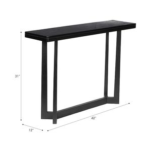 CALESHAW BLACK CONSOLE 31 (IN) 9