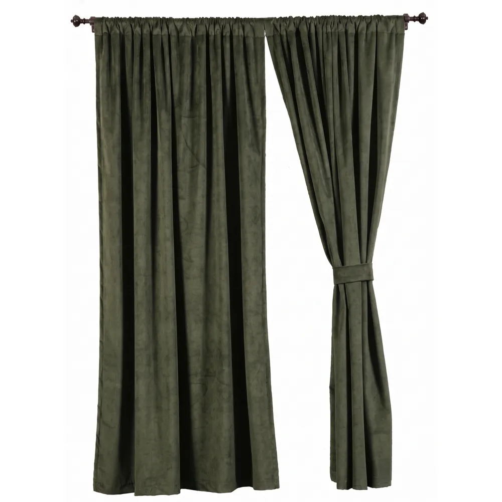 Cabin Bear - Single Drape Panel - 52x84