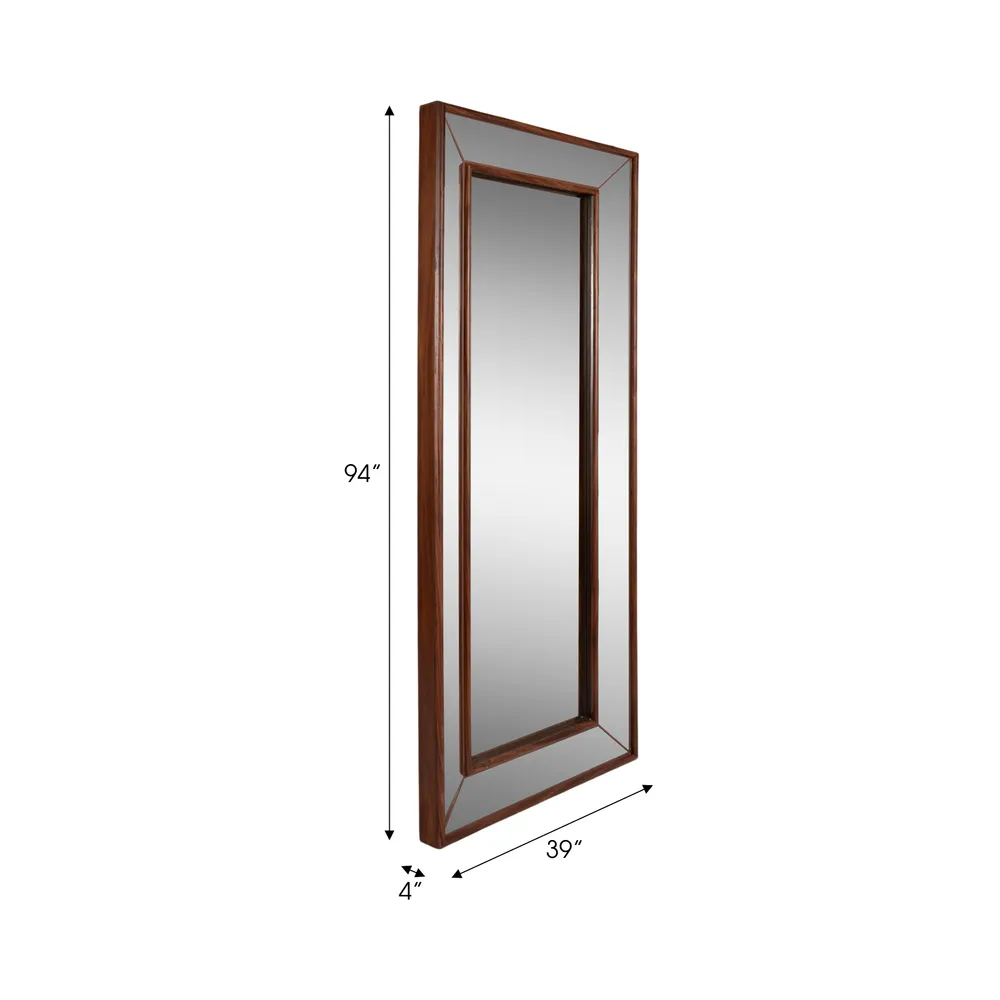 GAVINFIELD BROWN MIRROR 94 (IN)