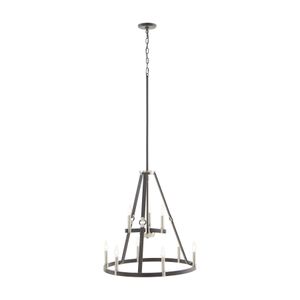 Armstrong Grove 25'' Wide 9-Light Chandelier - Espresso 1