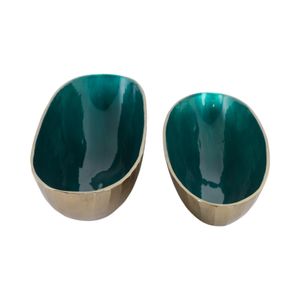 DEMPSEYFORD SET OF 2 GOLD BOWLS 5 (IN) 4