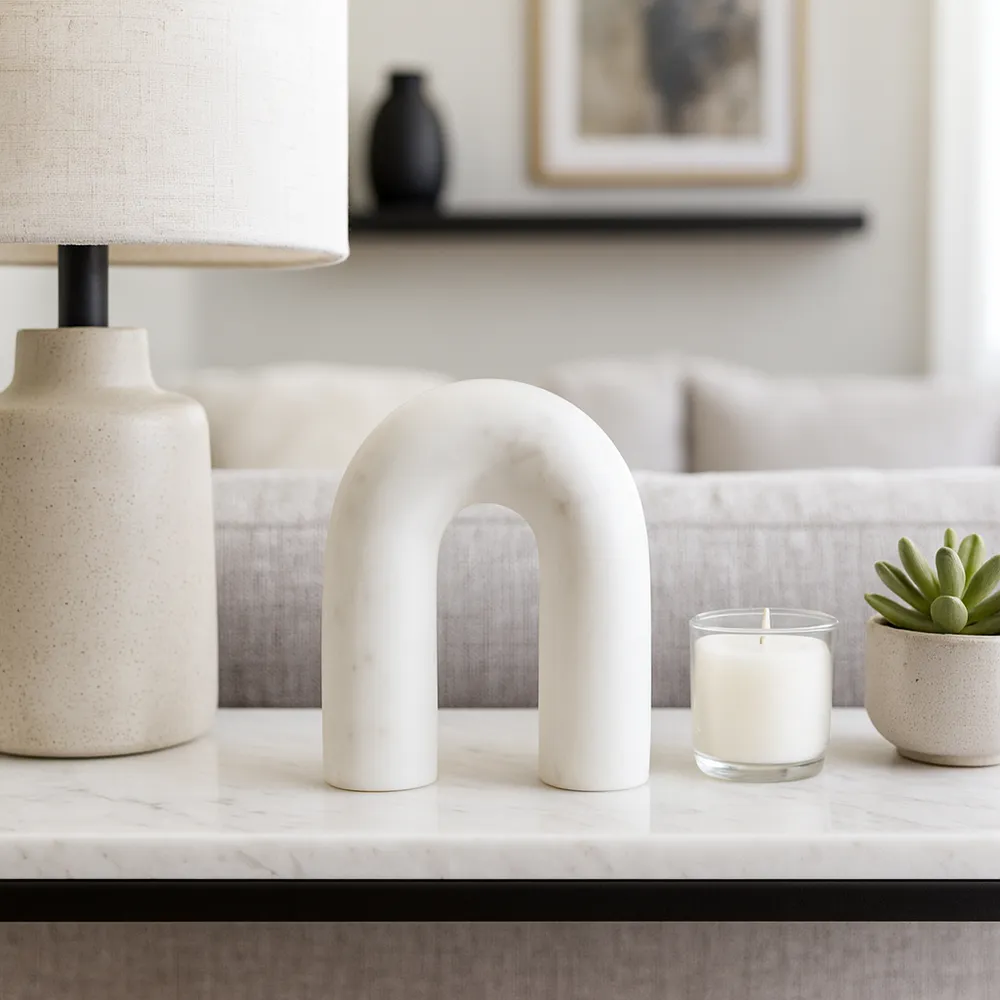 BLAKEROSE WHITE DECOR 6 (IN)