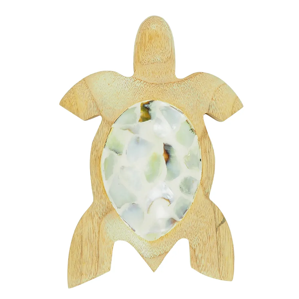 6-1/2" TURTLE PLATE CAPIZ
