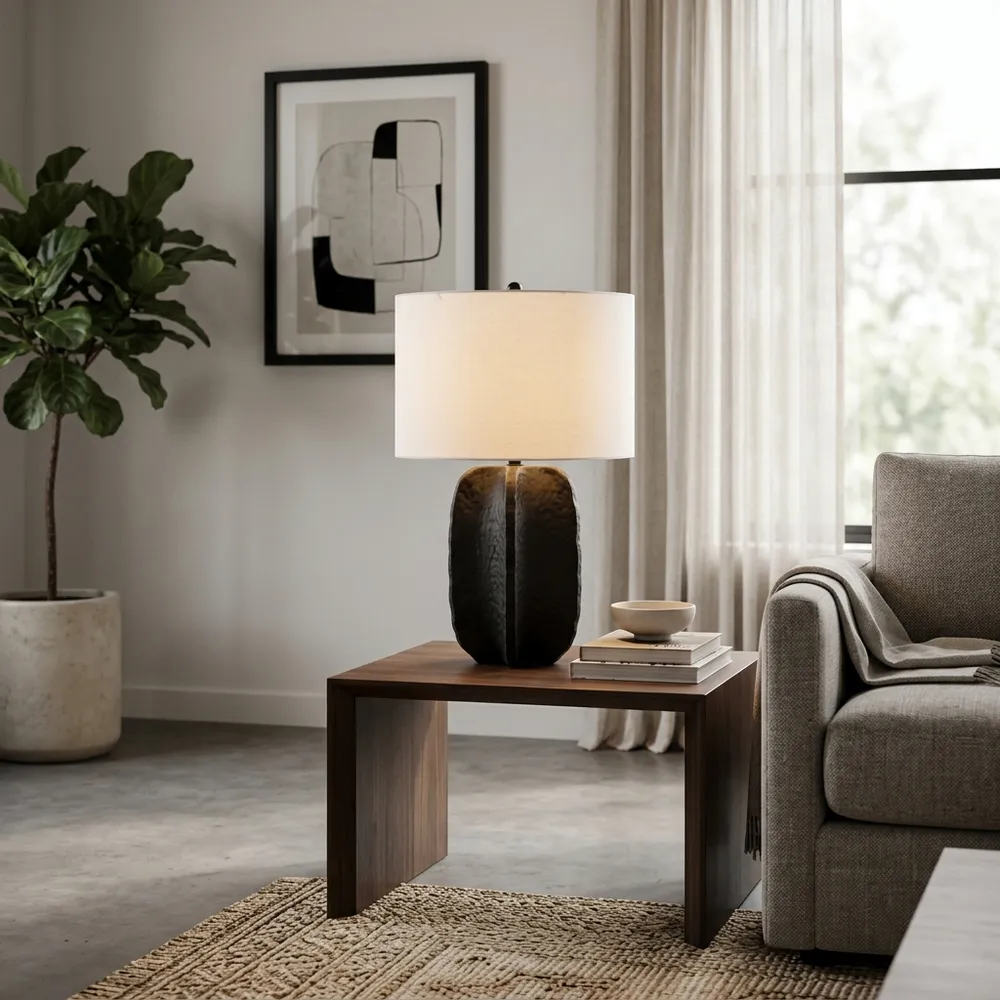 MILLERCREST BLACK LAMP 24 (IN)