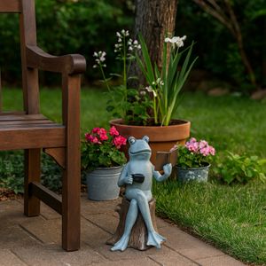 HARLEMWOOD GRAY GARDEN STATUARY 13 (IN) 12