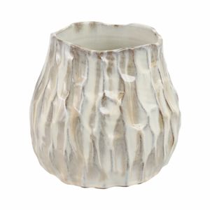 CROSBYLEY CREAM VASE 8 (IN) 4