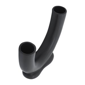 LENNONHAM BLACK VASE 8 (IN) 5