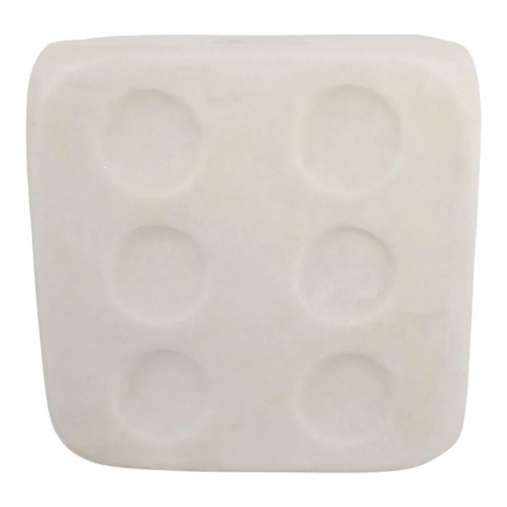HARTSHAW WHITE STOOL 18 (IN)