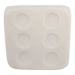 HARTSHAW WHITE STOOL 18 (IN) 8